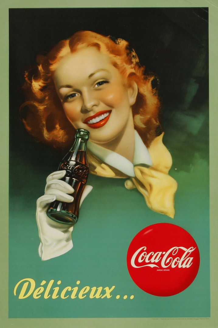 (PUBLICIDAD) COCA-COLA. Délicieux... 1925 ca