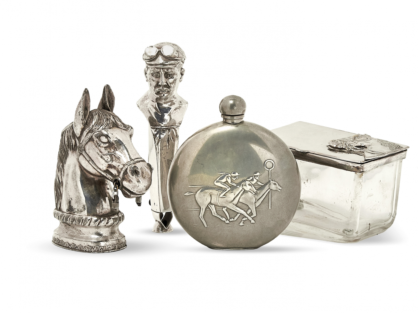 Miscellaneous group of silver plated objects 20th Century Miscellaneous...
